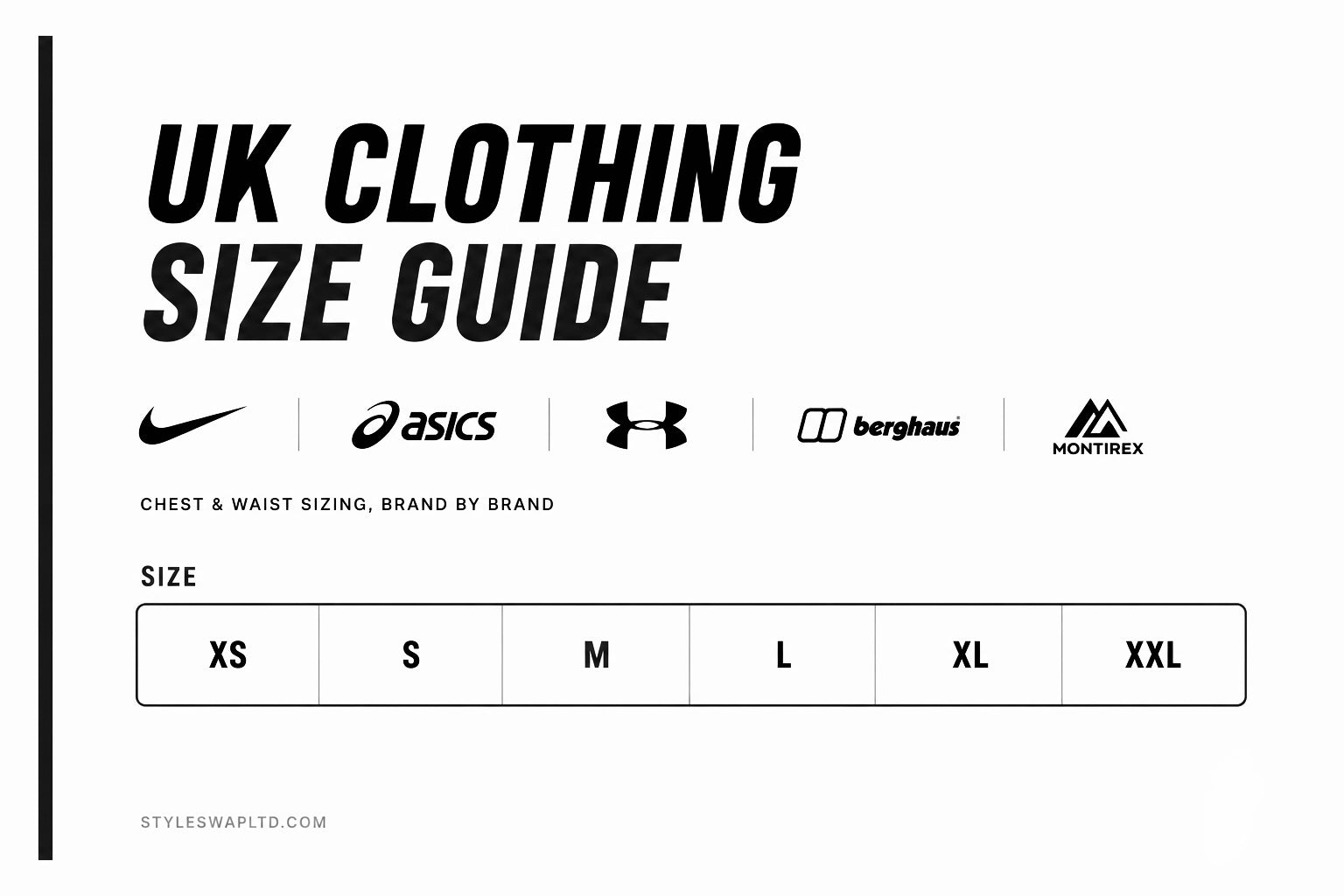 Your Clothing Size Guide!