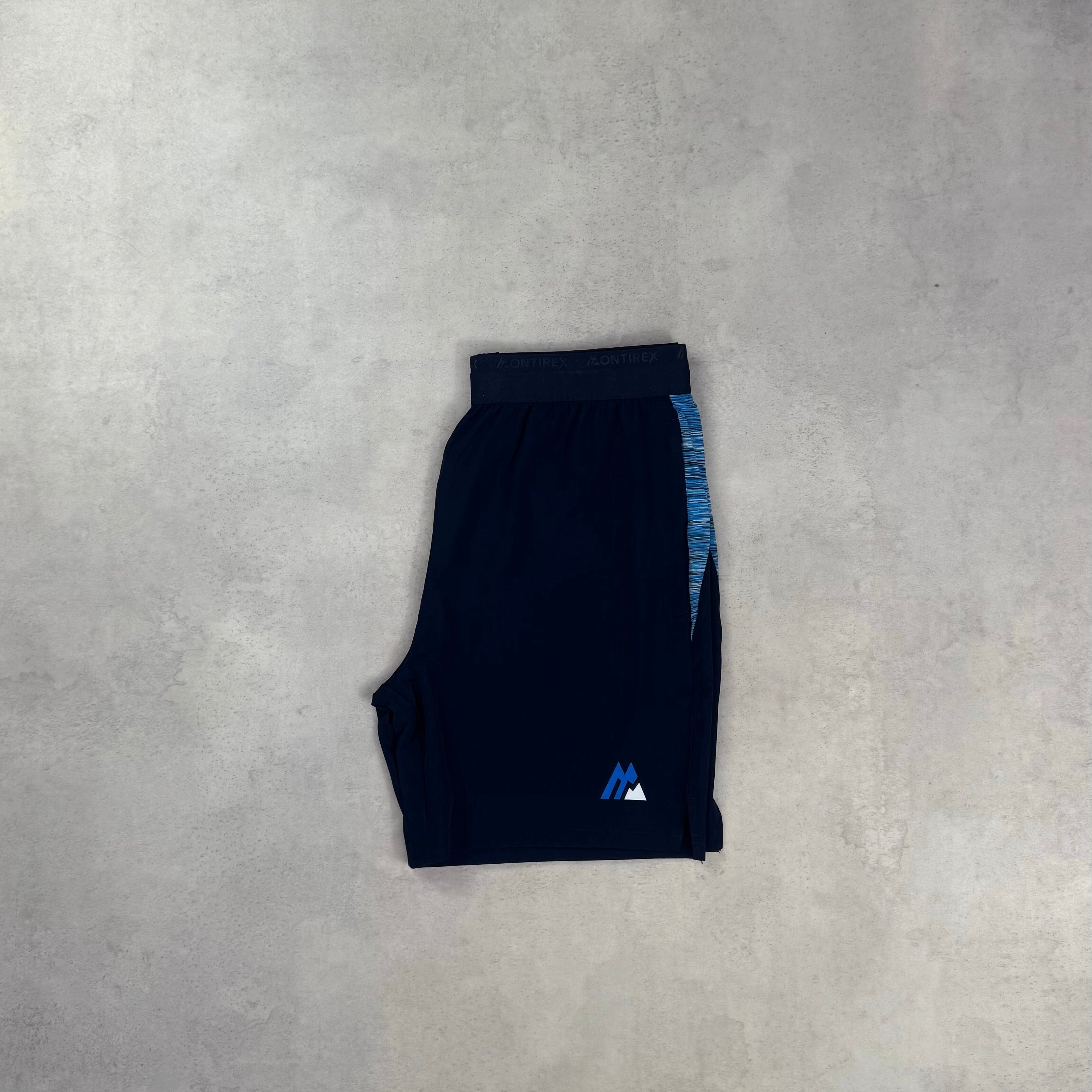 Montirex x LPL Run City Shorts - Navy/Blue