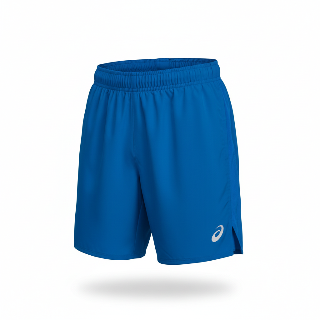 Asics Aegean Blue Icon T-Shirt & Shorts Duo Set