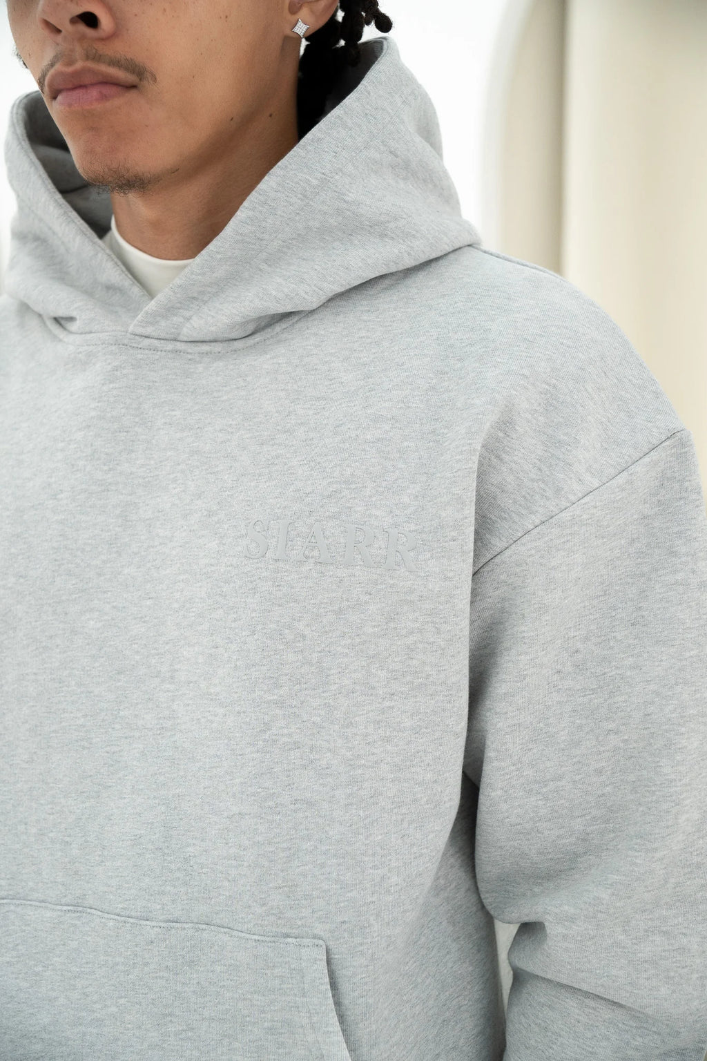 Siarr Puff Hoodie - Grey