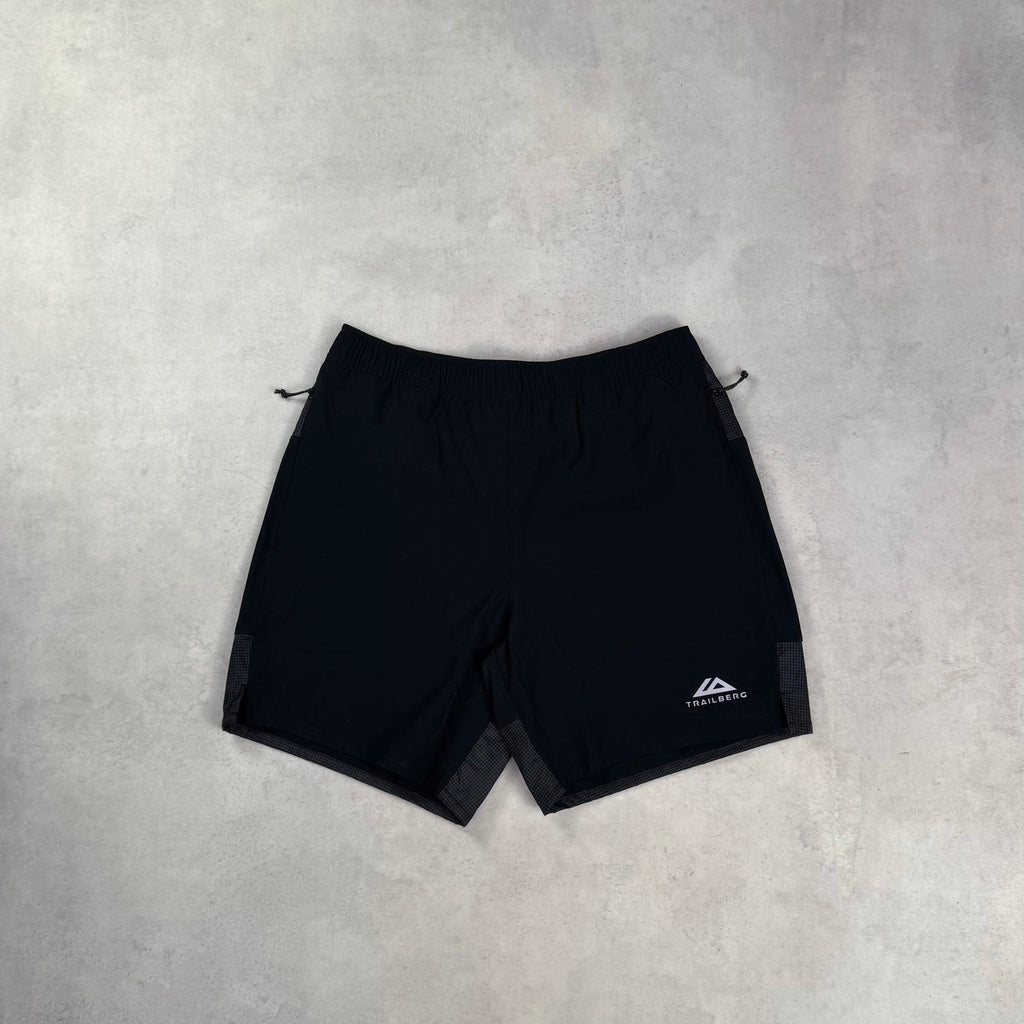 Trailberg Rapid Grid Shorts - Black