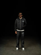 Siarr Sun Fade Hoodie - Black