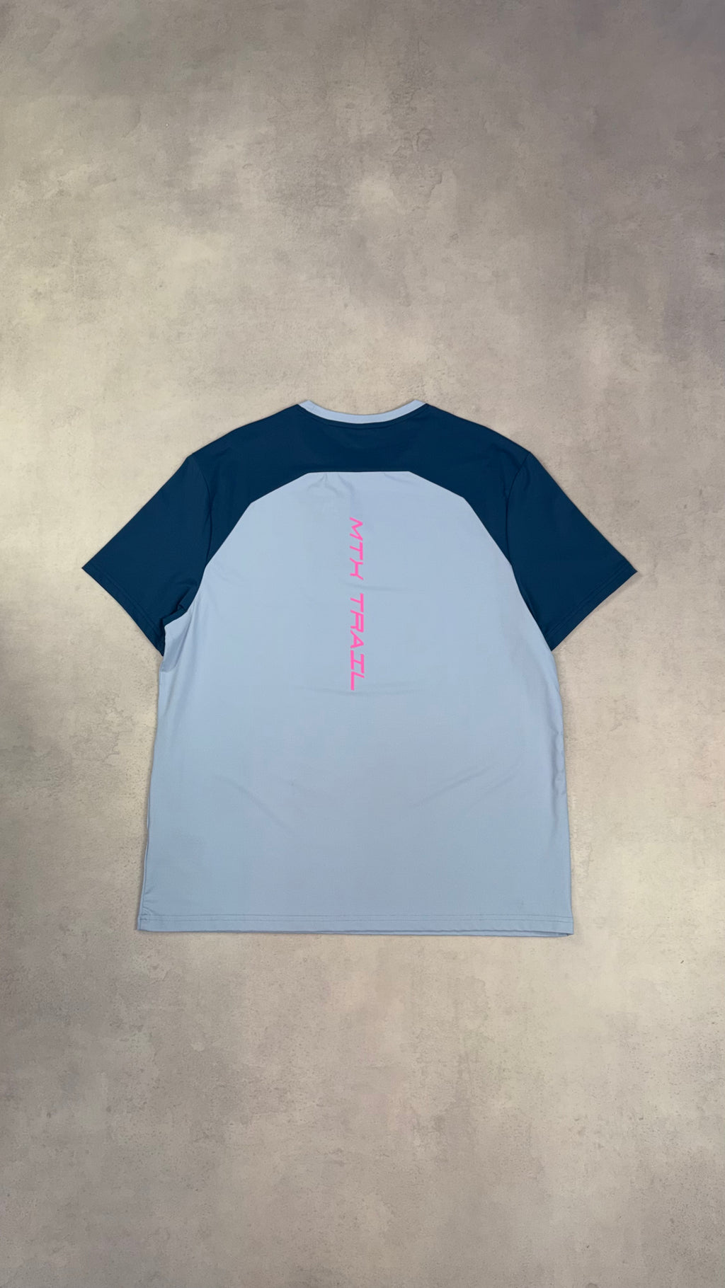 Montirex Trail 2.0 T-shirt - Light Blue / Navy / Pink