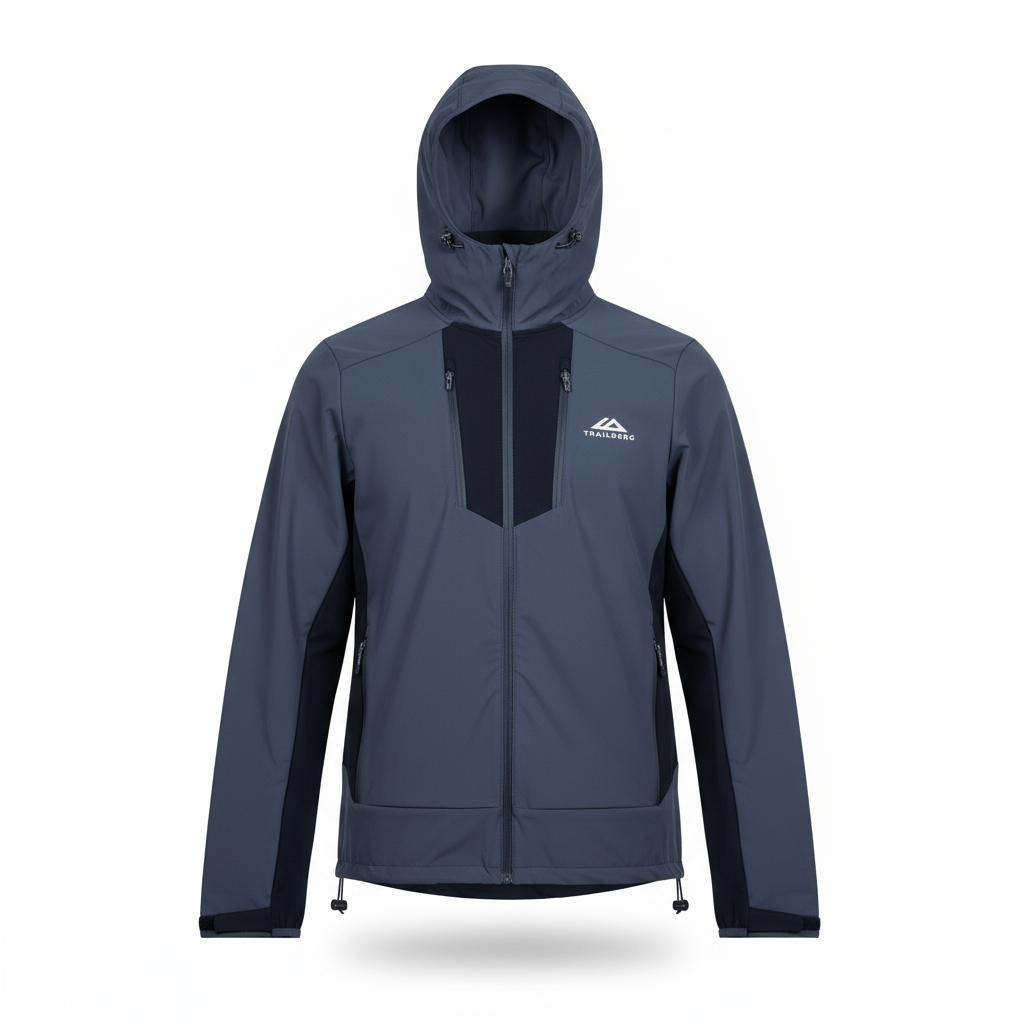 Trailberg Faltenjura Windrunner - Ombre Blue/Salute