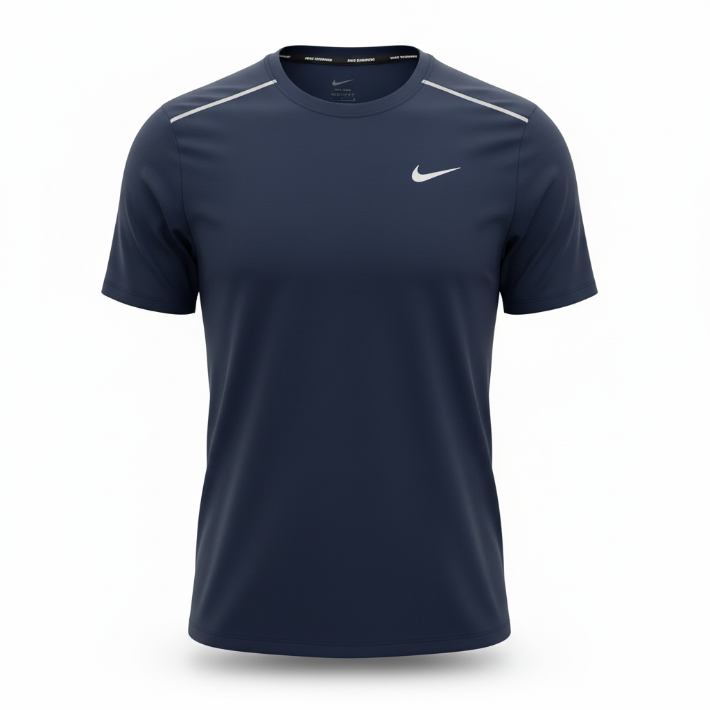 Nike Miler T-Shirt - Navy
