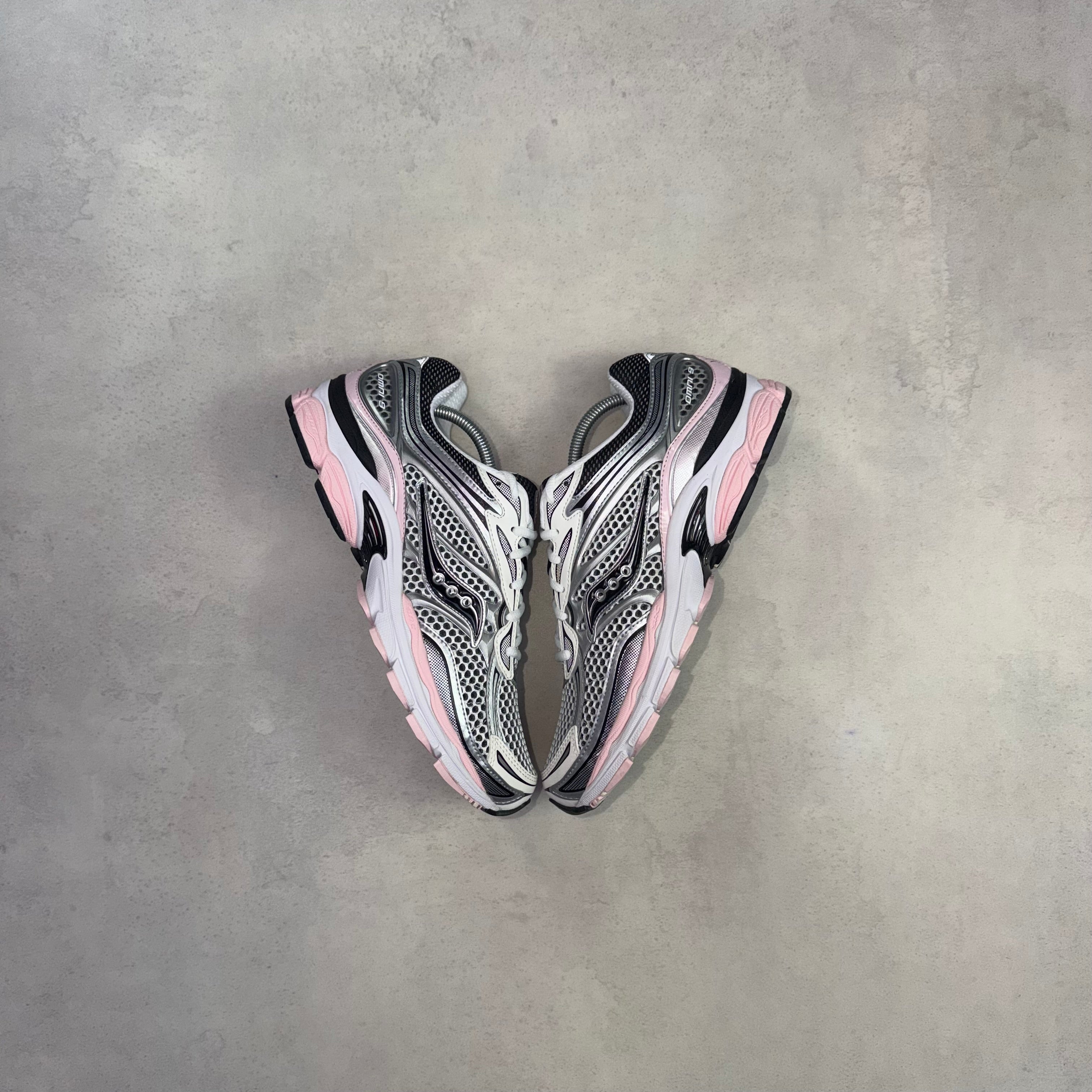 Saucony Progrid Omni 9 - Silver/Pink