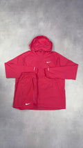 Nike Aster Pink Windrunner & Challenger Shorts Duo Set