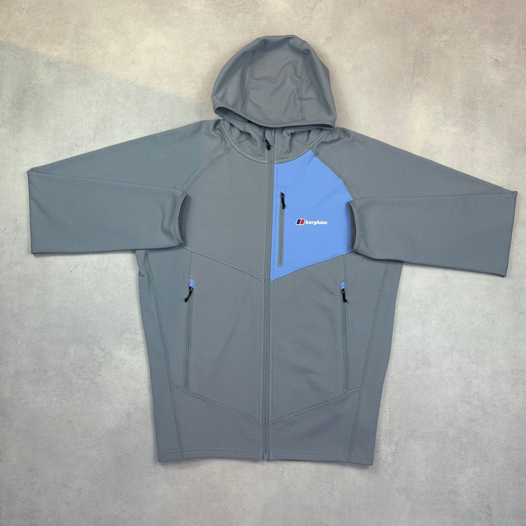 Berghaus Grey/Blue Pavey Jacket & Grey/Blue Pavey Pants Tracksuit