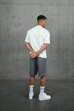 Siarr Scribble T-Shirt - White/Grey