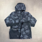 Trailberg Graphite Grey/Ice Windbreaker, T-Shirt & Shorts Trio Set