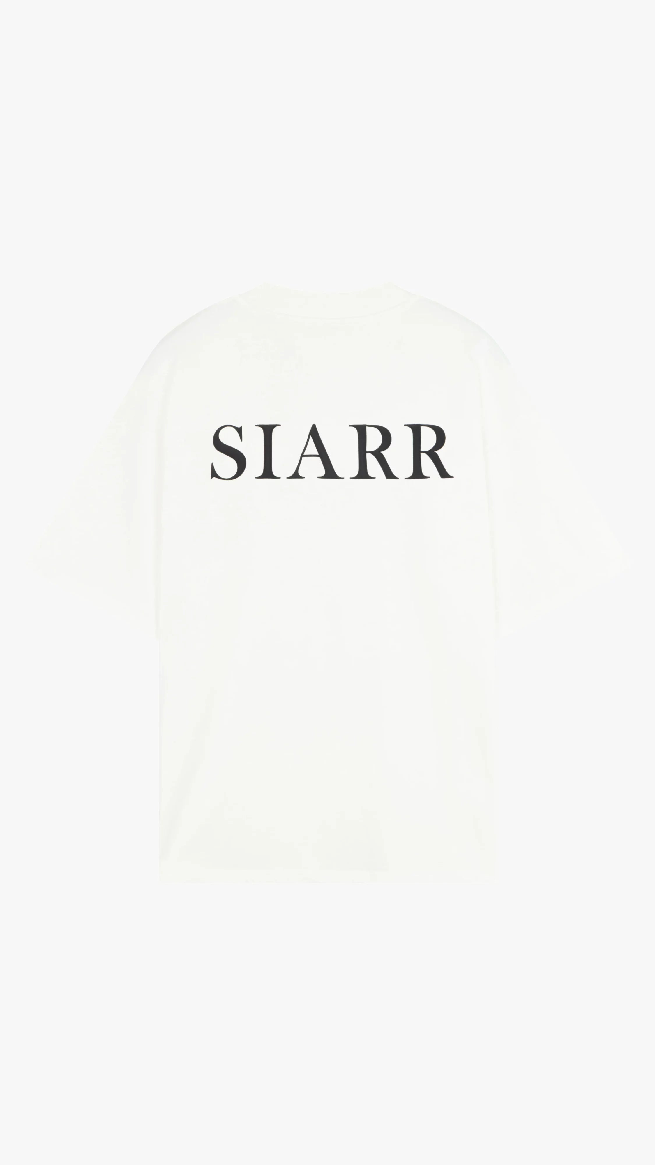 Siarr Puff T-Shirt - White/Black