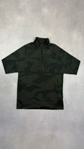 Under Armour Half Zip Green Camo