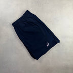 Asics Navy Icon Windrunner, T-Shirt & Shorts Trio Set