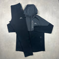 Trailberg Black/Grey AW25 Cloud Windrunner & Black AW25 Pants Tracksuit