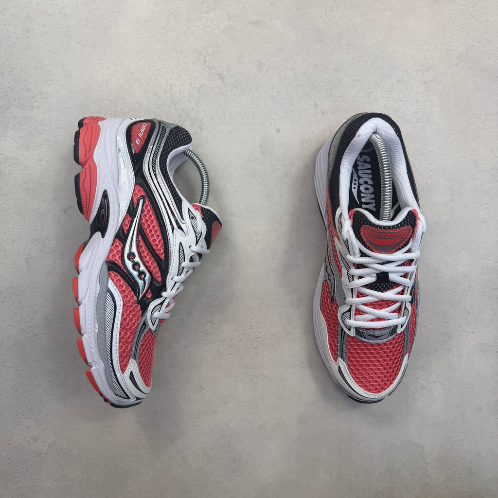 Saucony Pro Grid Omni 9 - Silver/Coral
