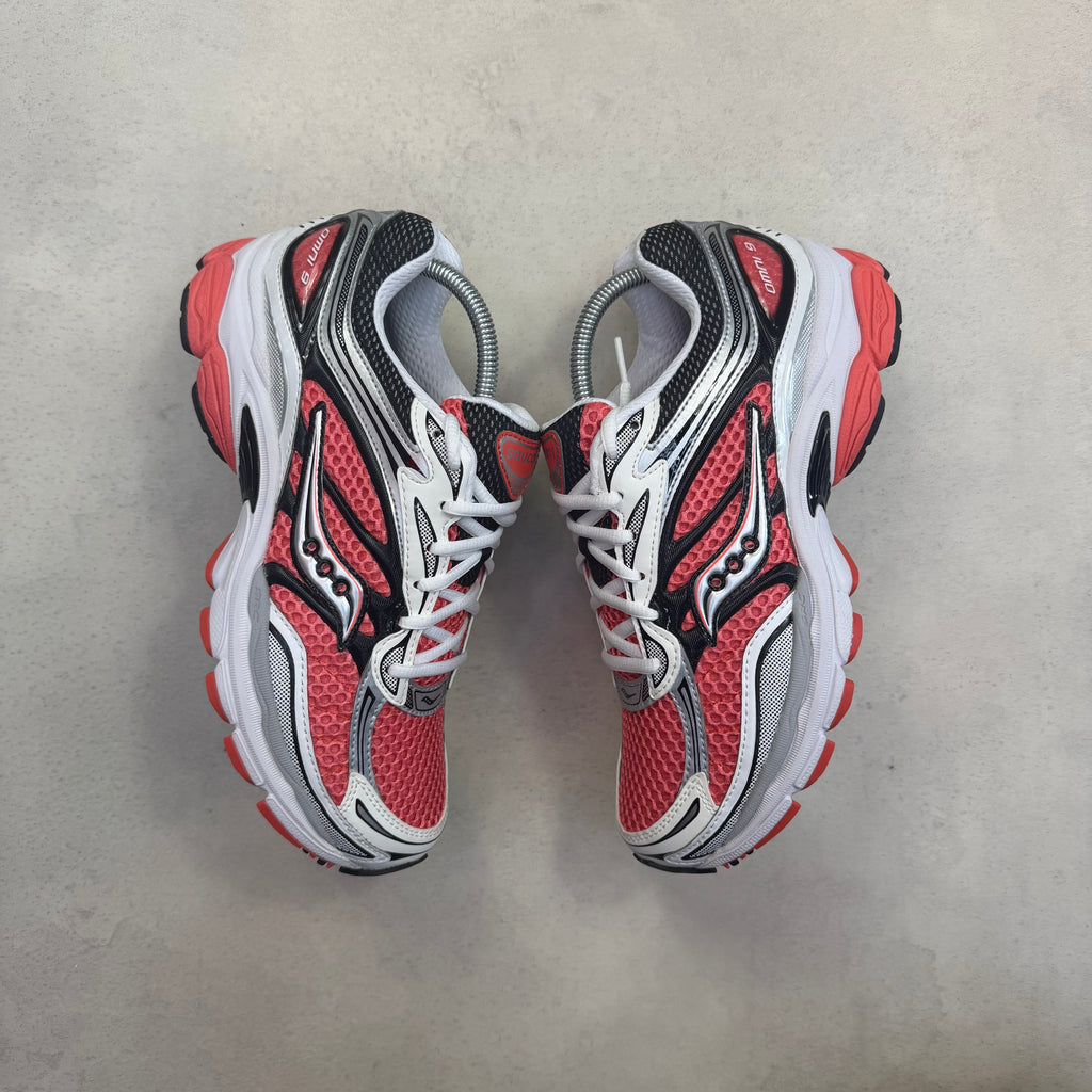 Saucony Pro Grid Omni 9 - Silver/Coral
