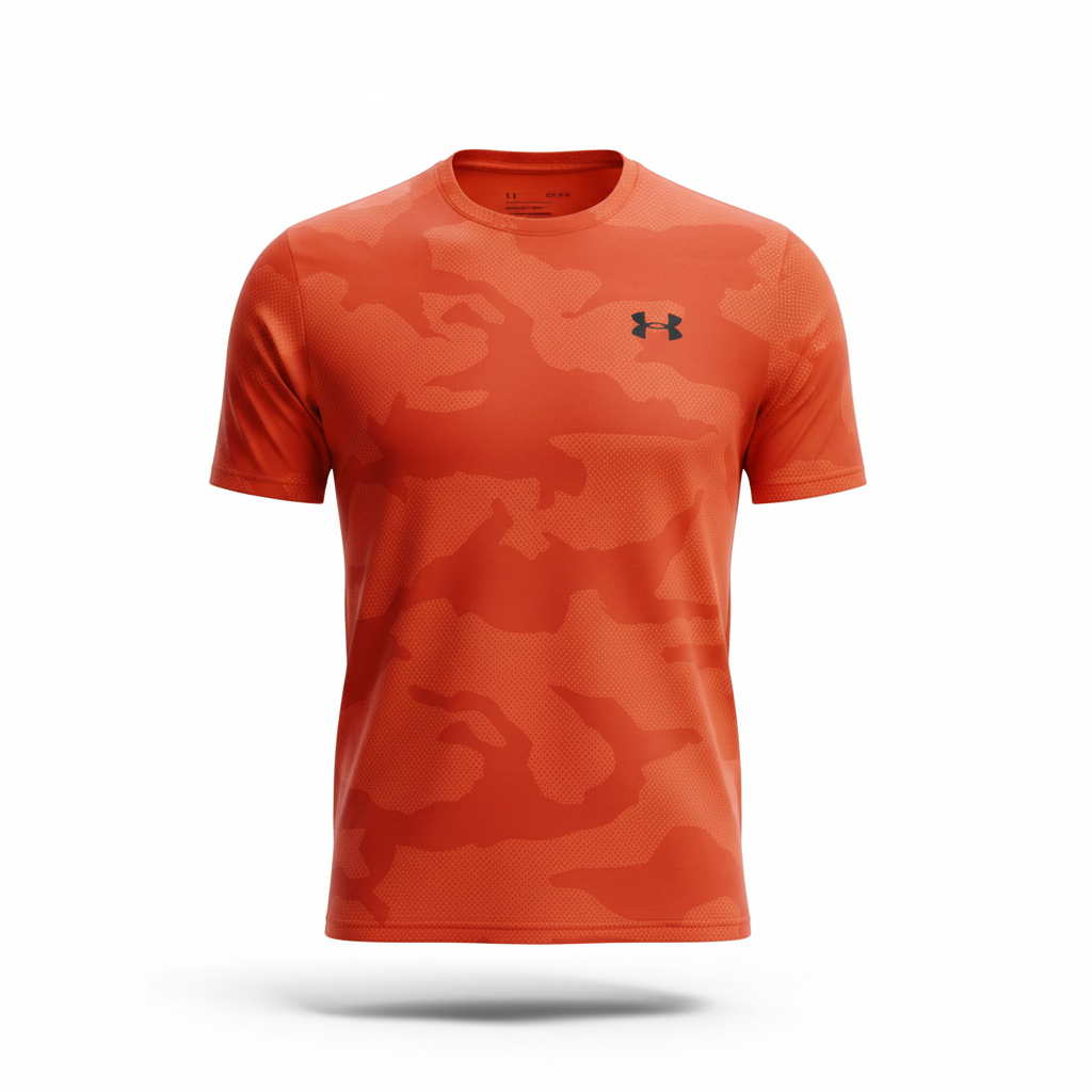 Under Armour Velocity Jacquard SS T-Shirt - Orange