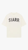 Siarr Scribble T-Shirt - White/Black