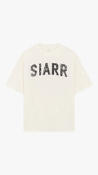 Siarr Scribble T-Shirt - White/Black