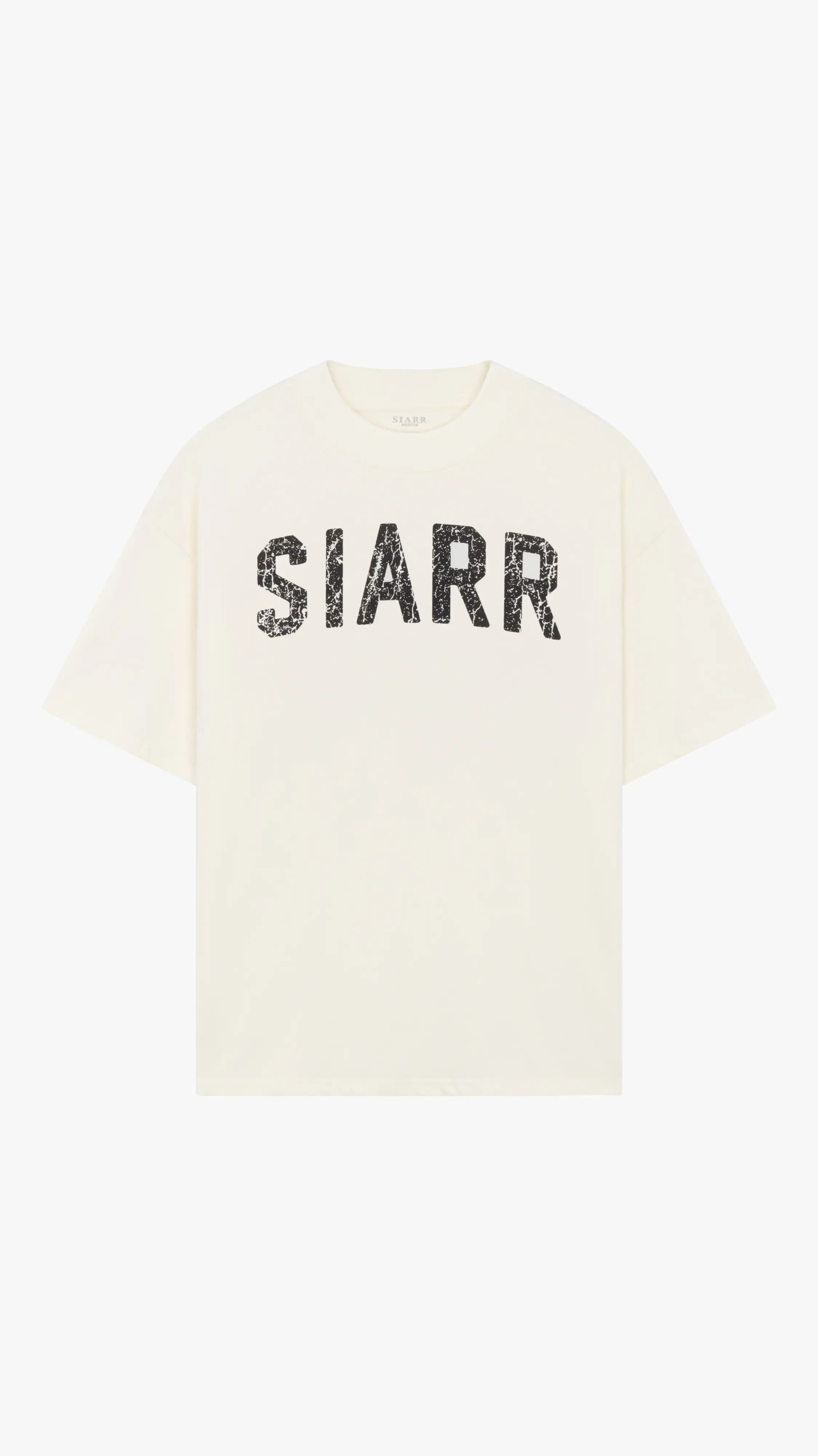 Siarr Scribble T-Shirt - White/Black