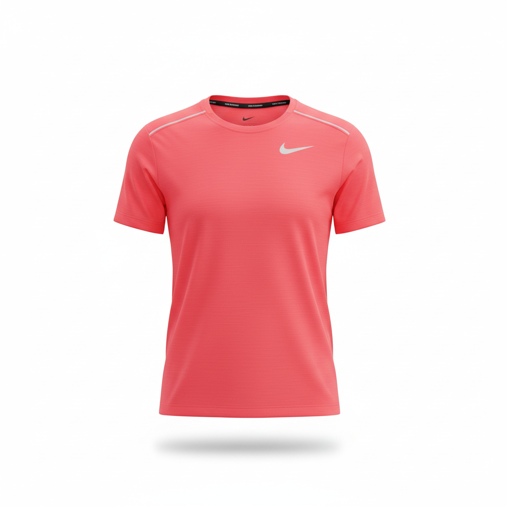 Nike Miler T-Shirt - Hot Punch