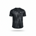 Under Armour CoolSwitch Printed SS T-Shirt - Black/White Smoke