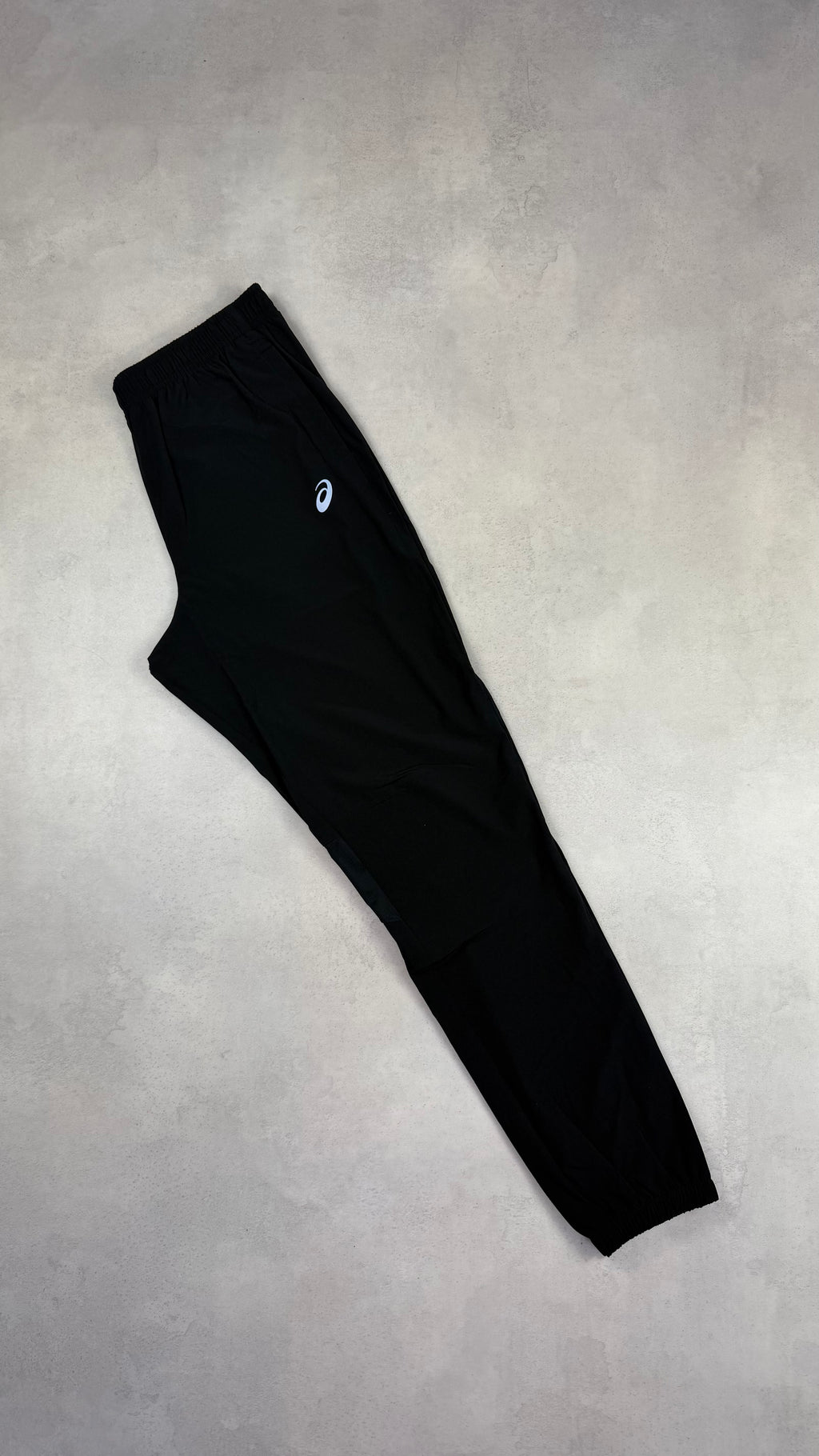 Asics Black Core Windrunner & Black Core Pants Tracksuit