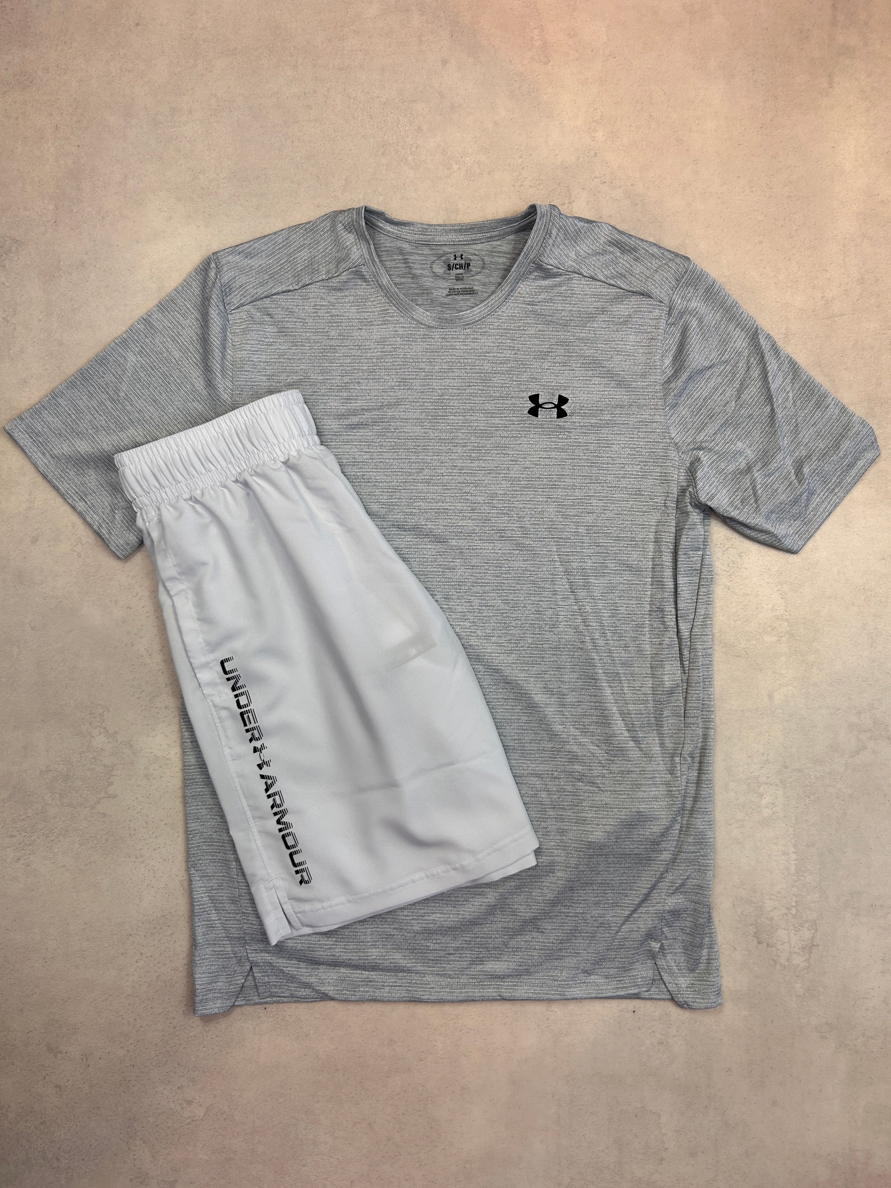 Under Armour Tech T-Shirt & Woven Graphic Shorts Duo Set