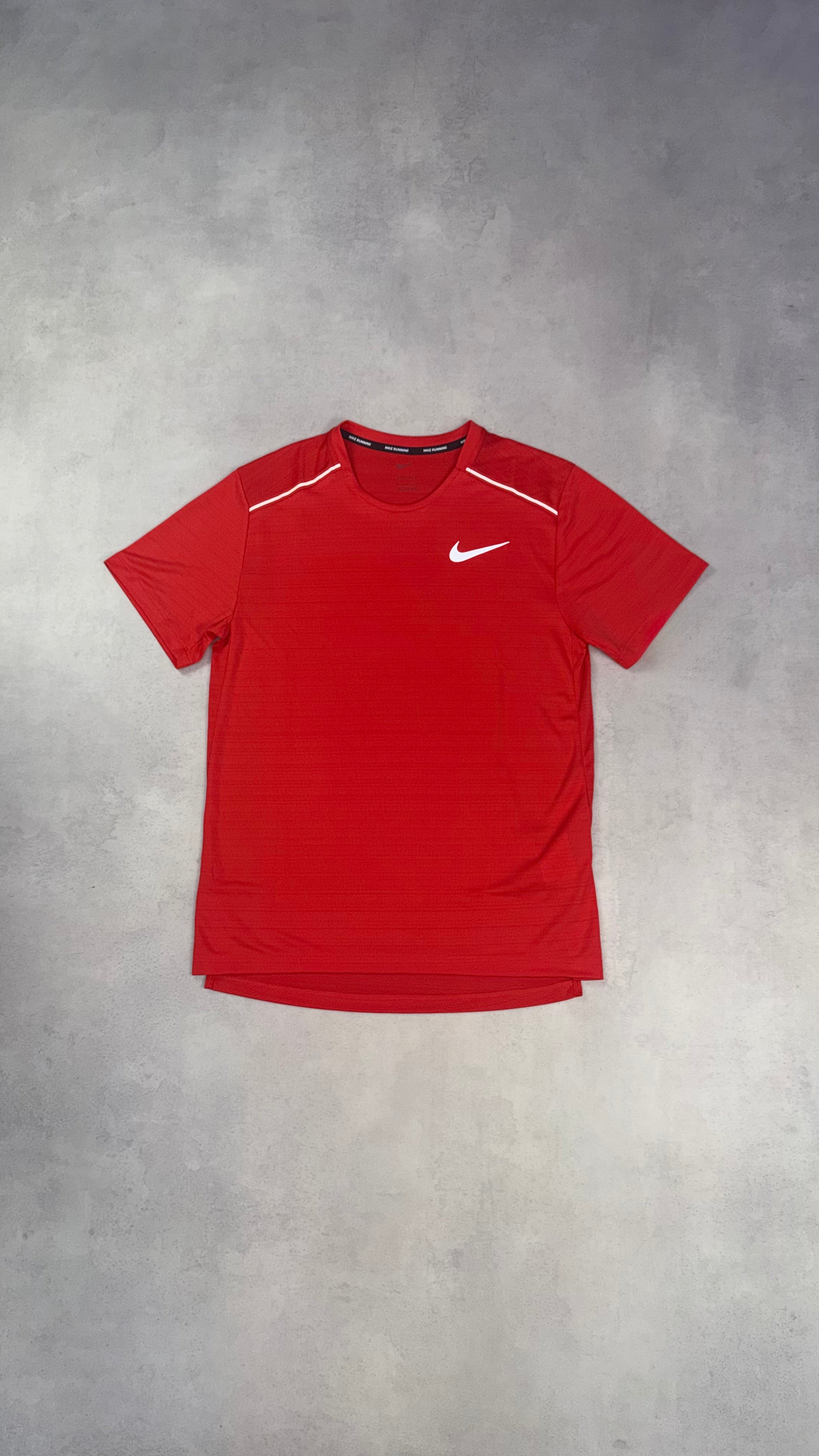 Nike Miler T-Shirt - Crimson Red