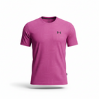 Under Armour Tech Vent Geotessa SS T-Shirt - Pink