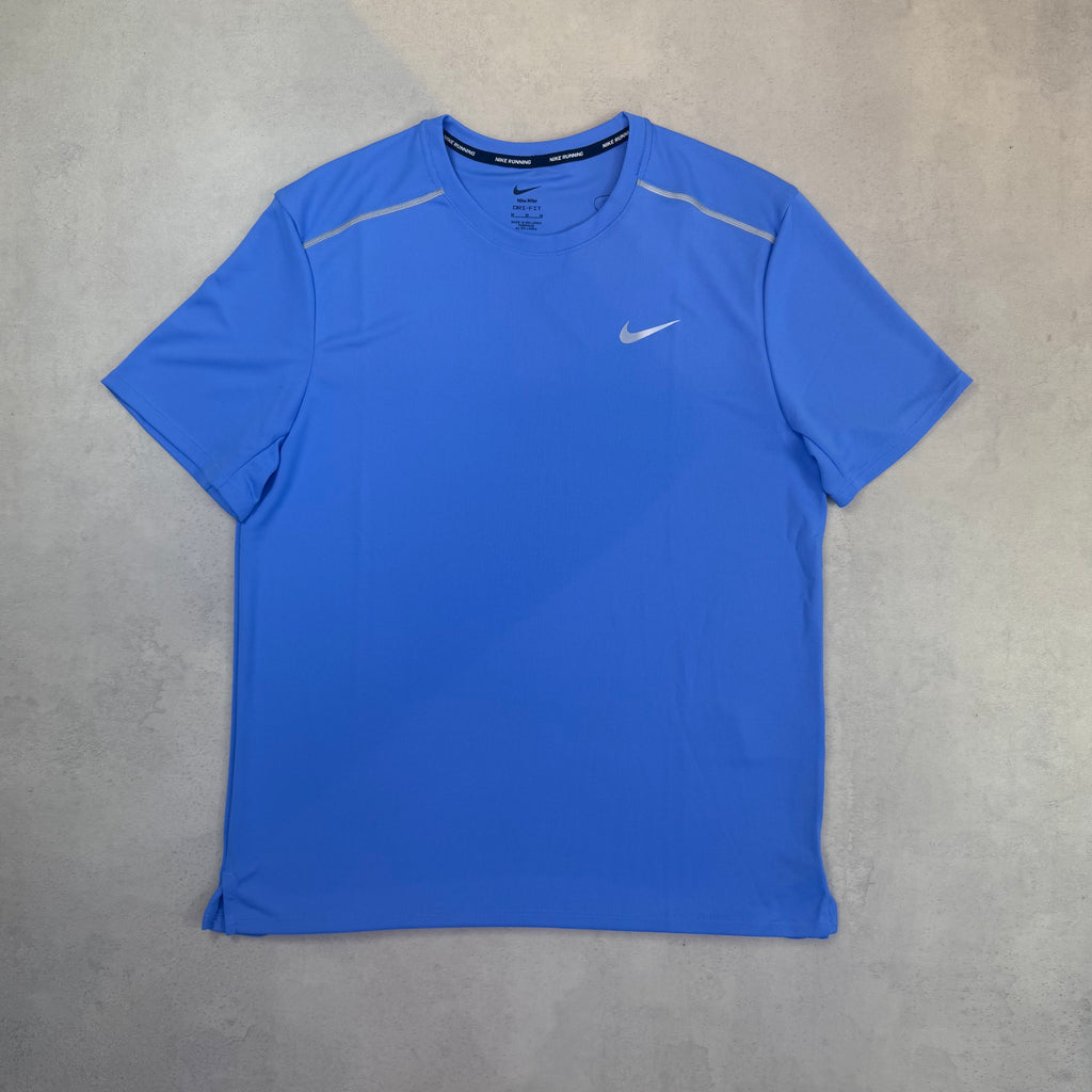 Nike Royal Sapphire Miler T-Shirt & Challenger Shorts Duo Set