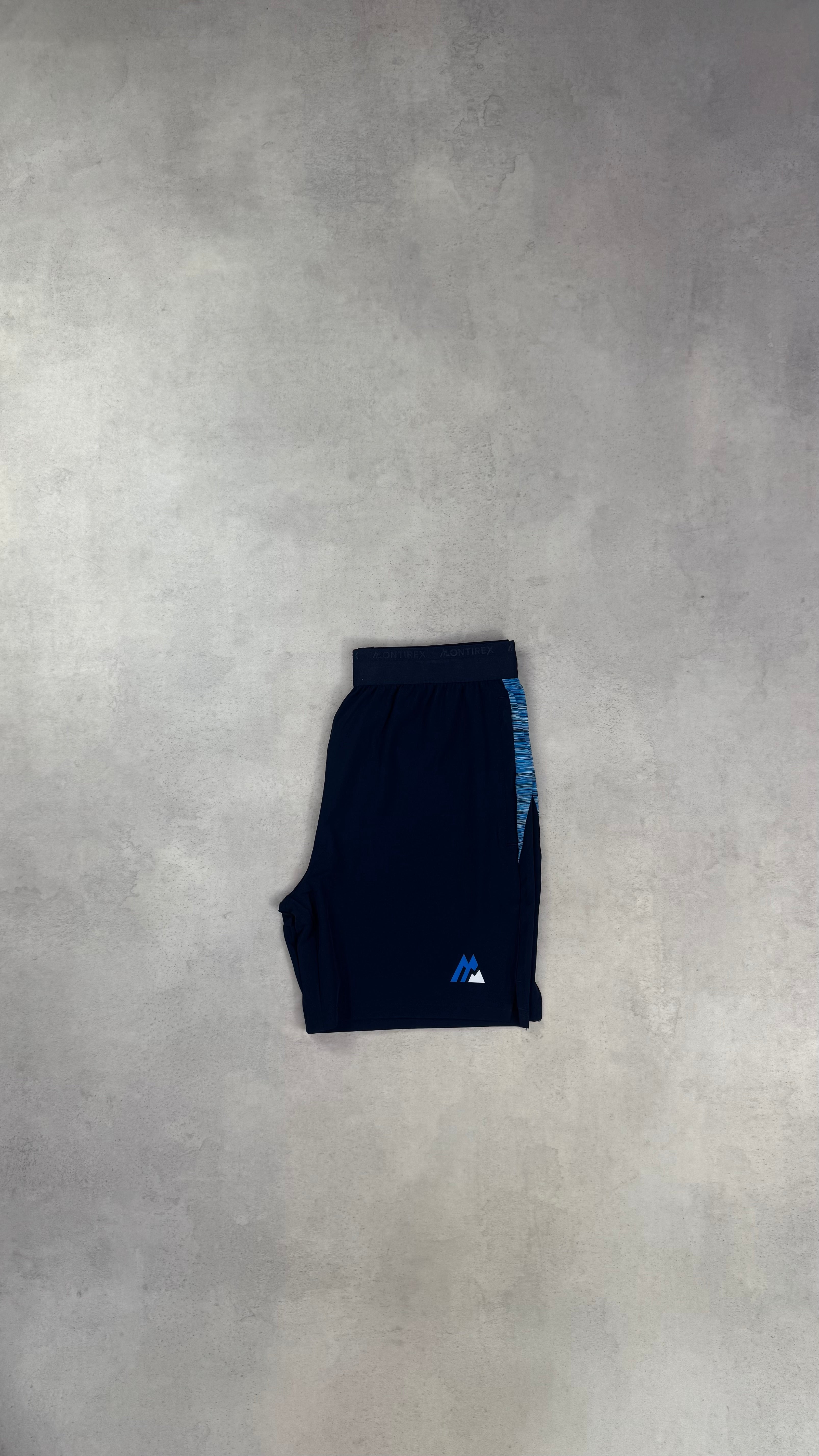 Montirex x LPL Run City Shorts - Navy/Blue