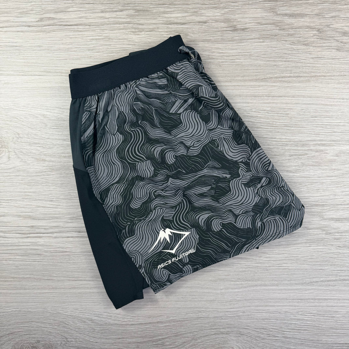 Asics Fujitrail Shorts 5inch - Black/Carbon/Cream