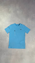 Under Armour Tech Vent Geotessa T-Shirt - Light Blue