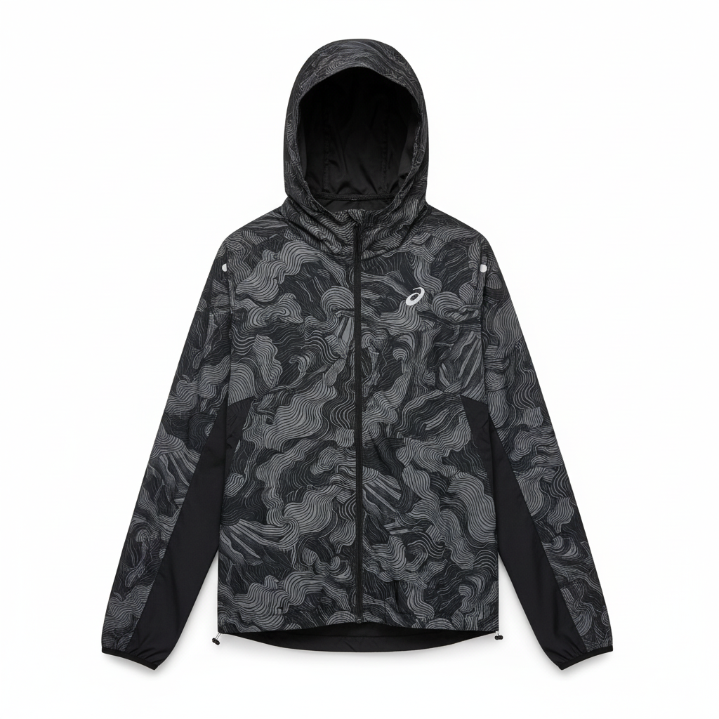 Asics Fujitrial Windrunner - Black/Grey