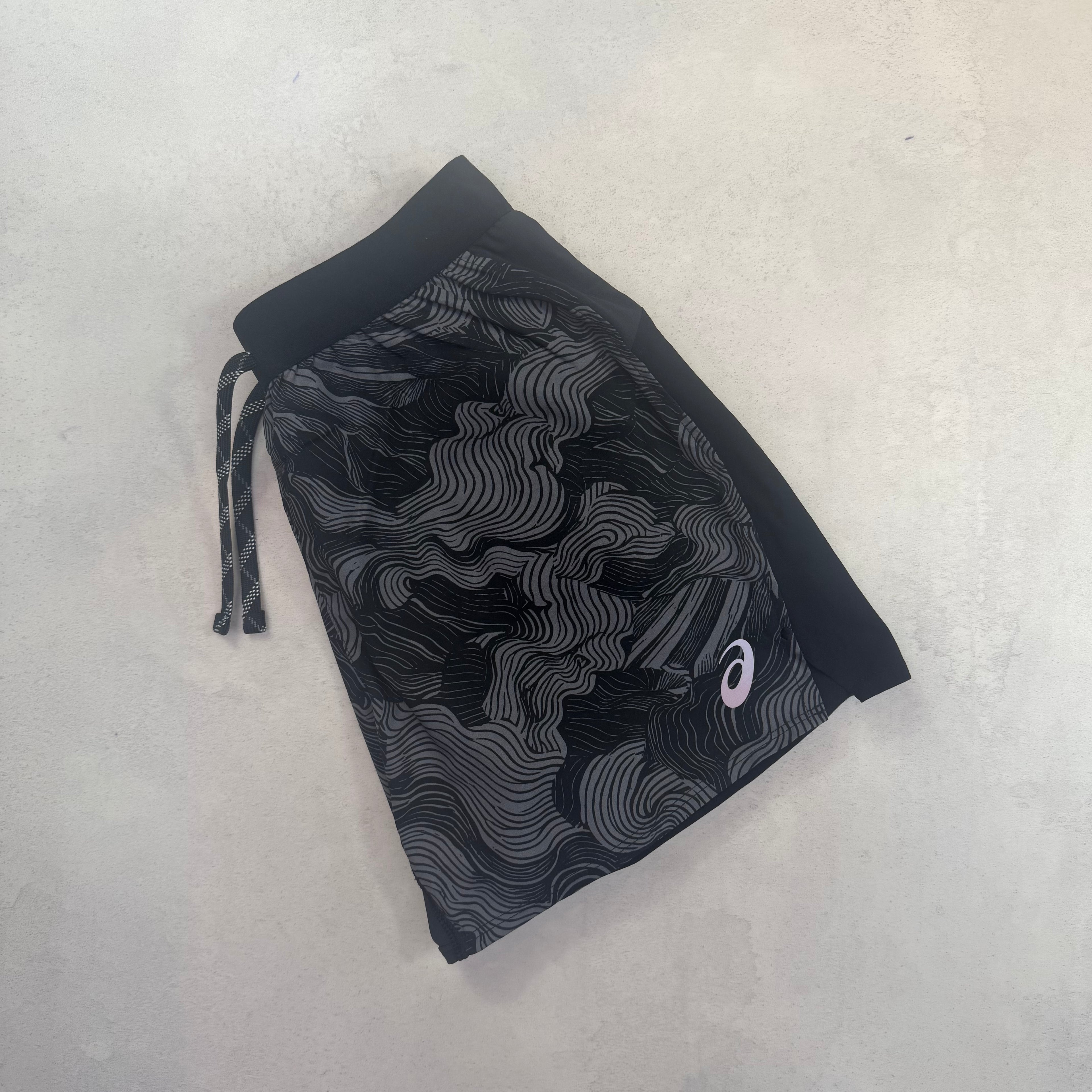 Asics Fujitrail Shorts 5inch - Black/Carbon/Cream