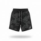 Asics Black Fujitrial Windrunner, T-Shirt & Shorts Trio Set