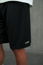 Siarr Mesh Shorts - Black