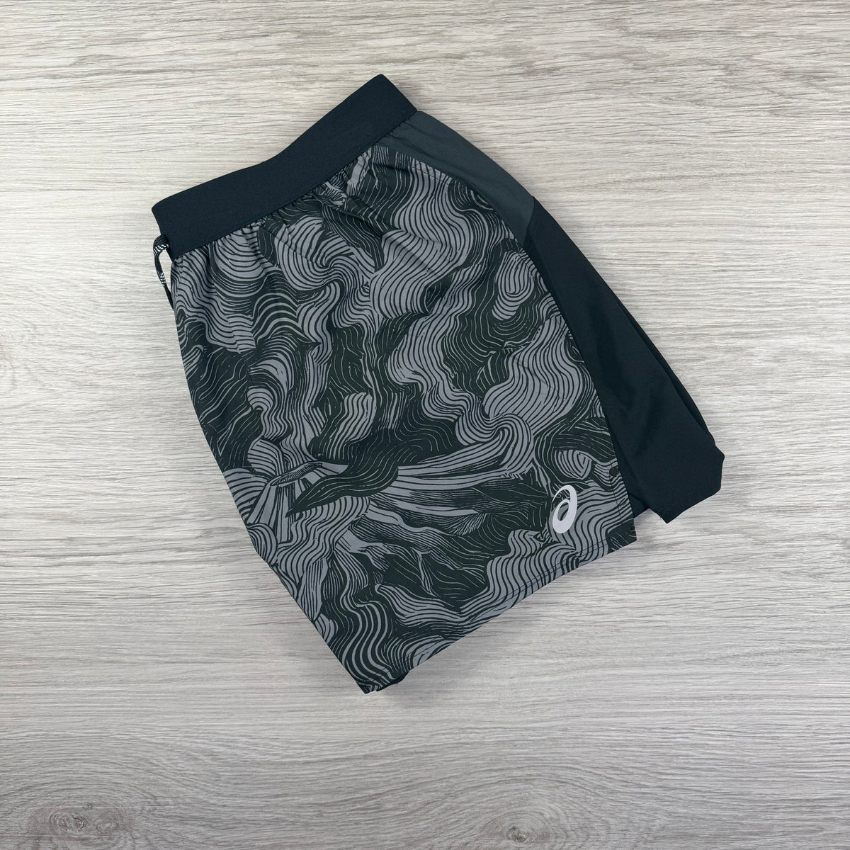 Asics Fujitrail Shorts 5inch - Black/Carbon/Cream