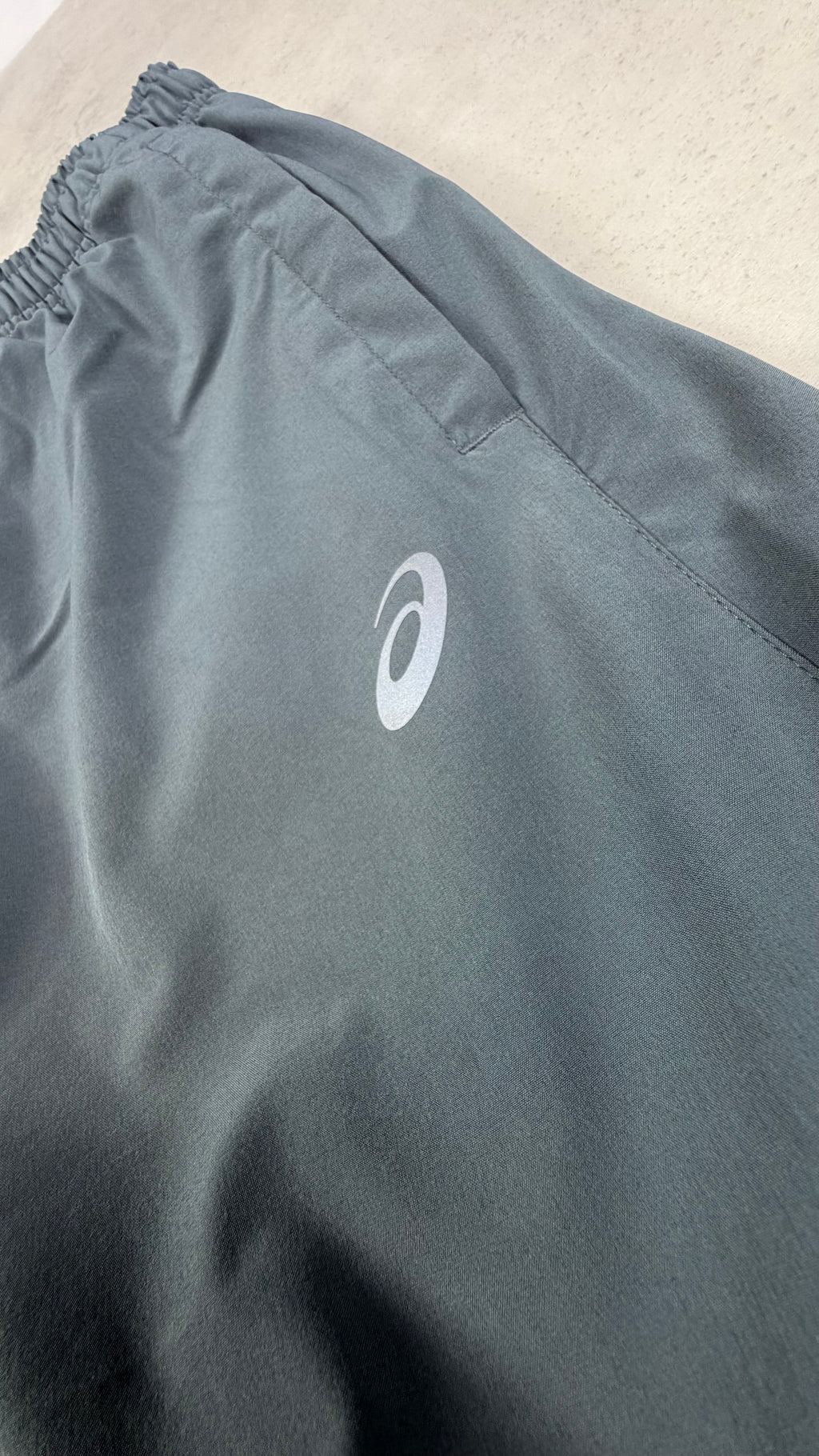 Asics Core Pants - Grey/Neon