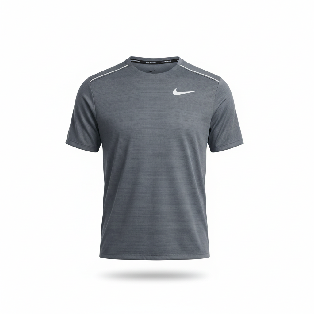 Nike Miler T-Shirt - Grey