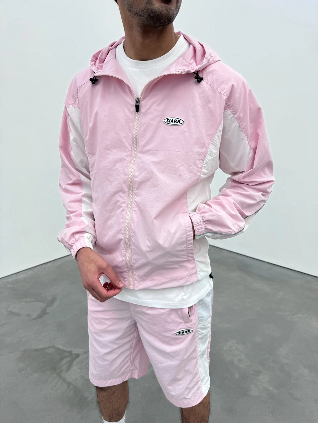 Siarr Orbit Windbreaker - Pink