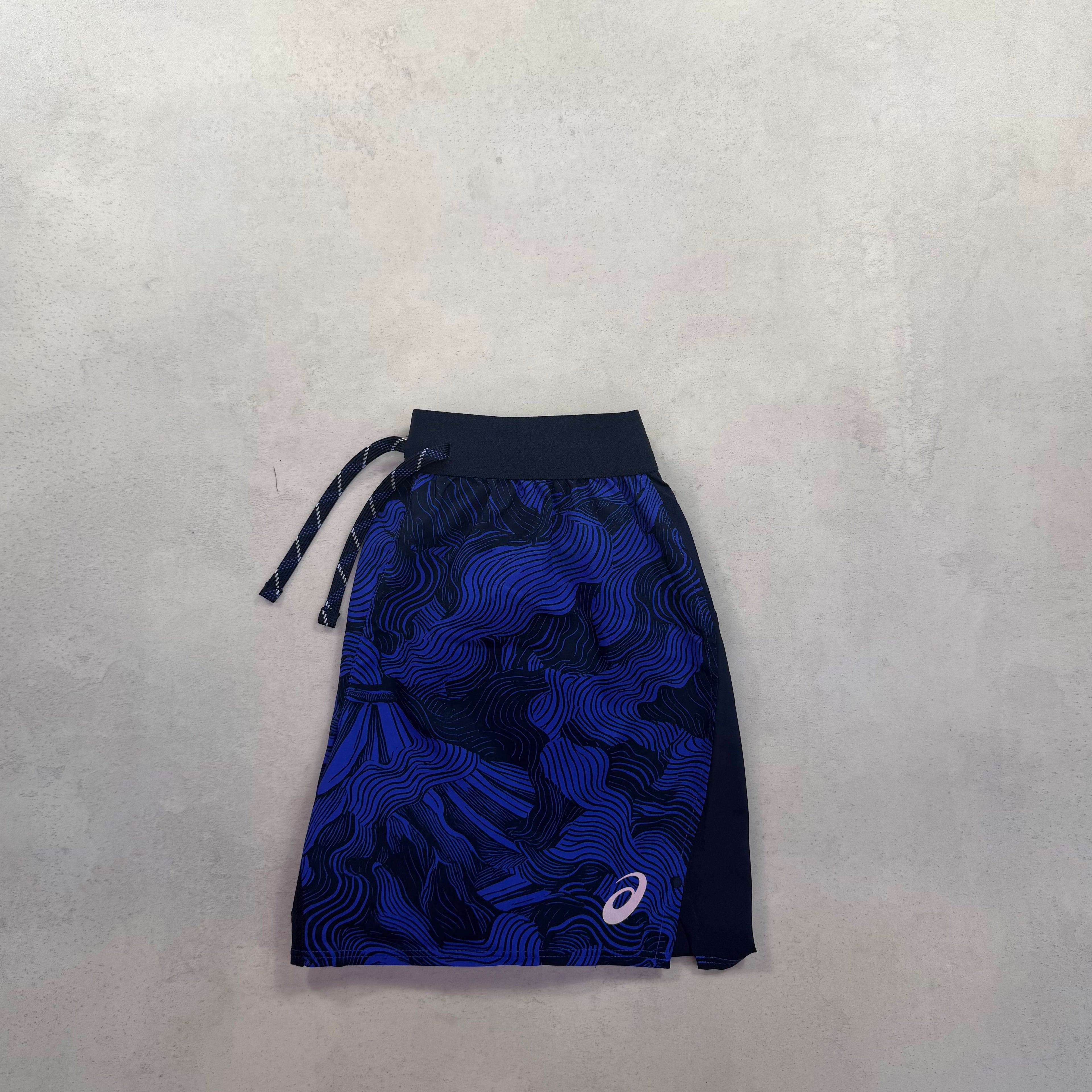 Asics Fujittrial Windrunner & Fujittrail Shorts - Purple/Black