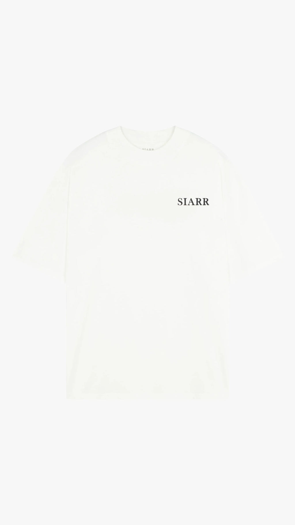 Siarr Puff T-Shirt - White/Black