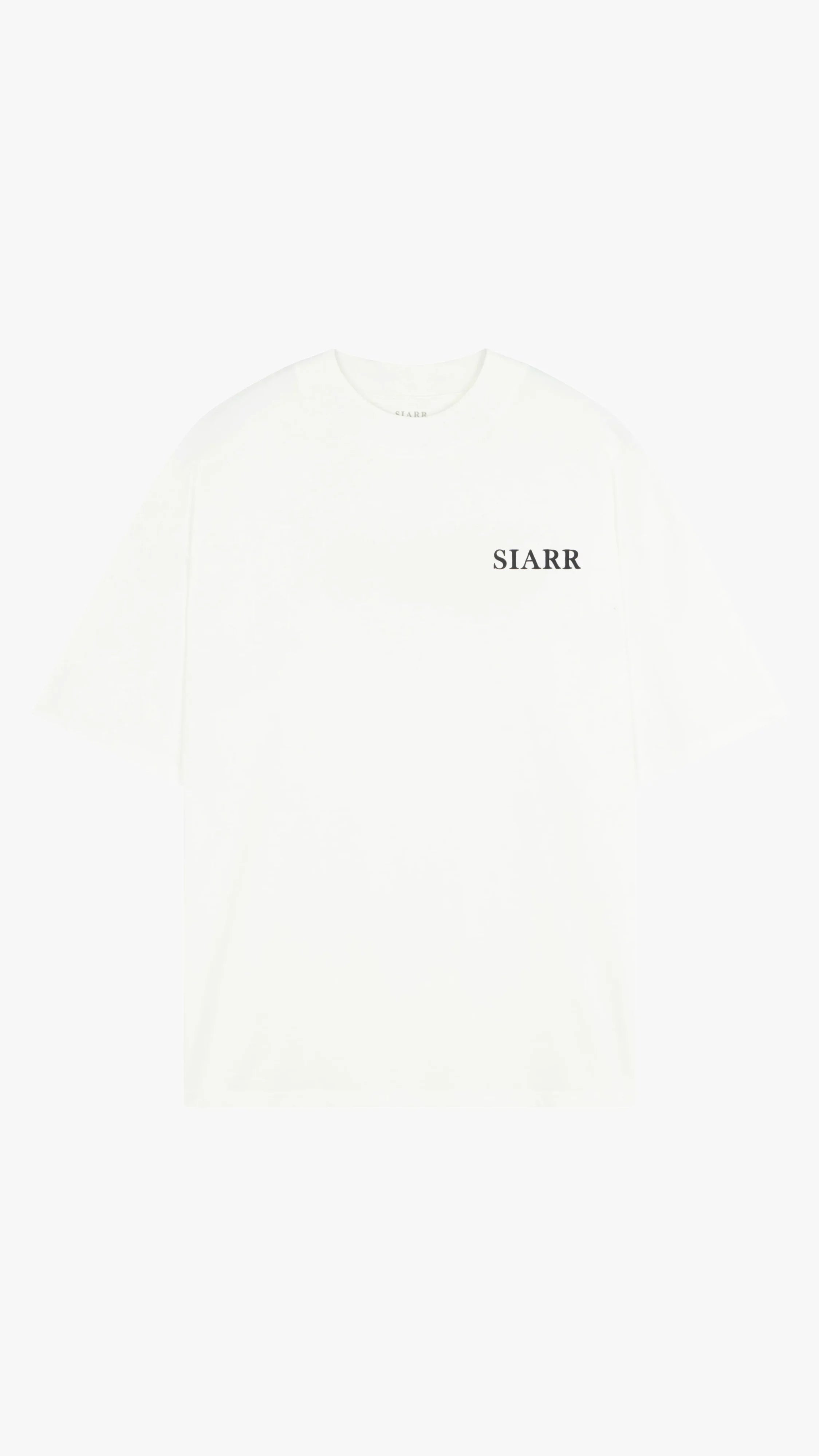 Siarr Puff T-Shirt - White/Black