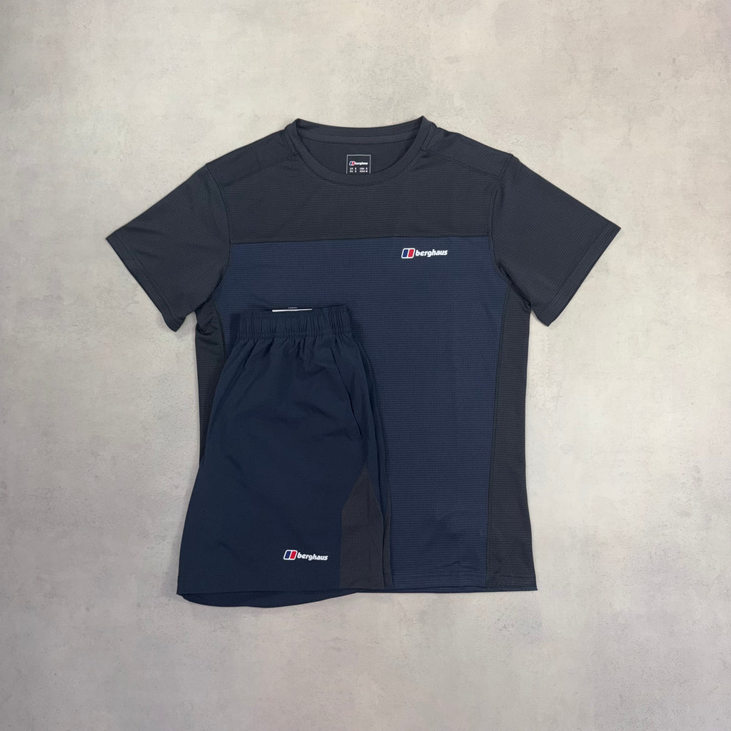 Berghaus 24/7 Explorer T-Shirt - Grey/Navy