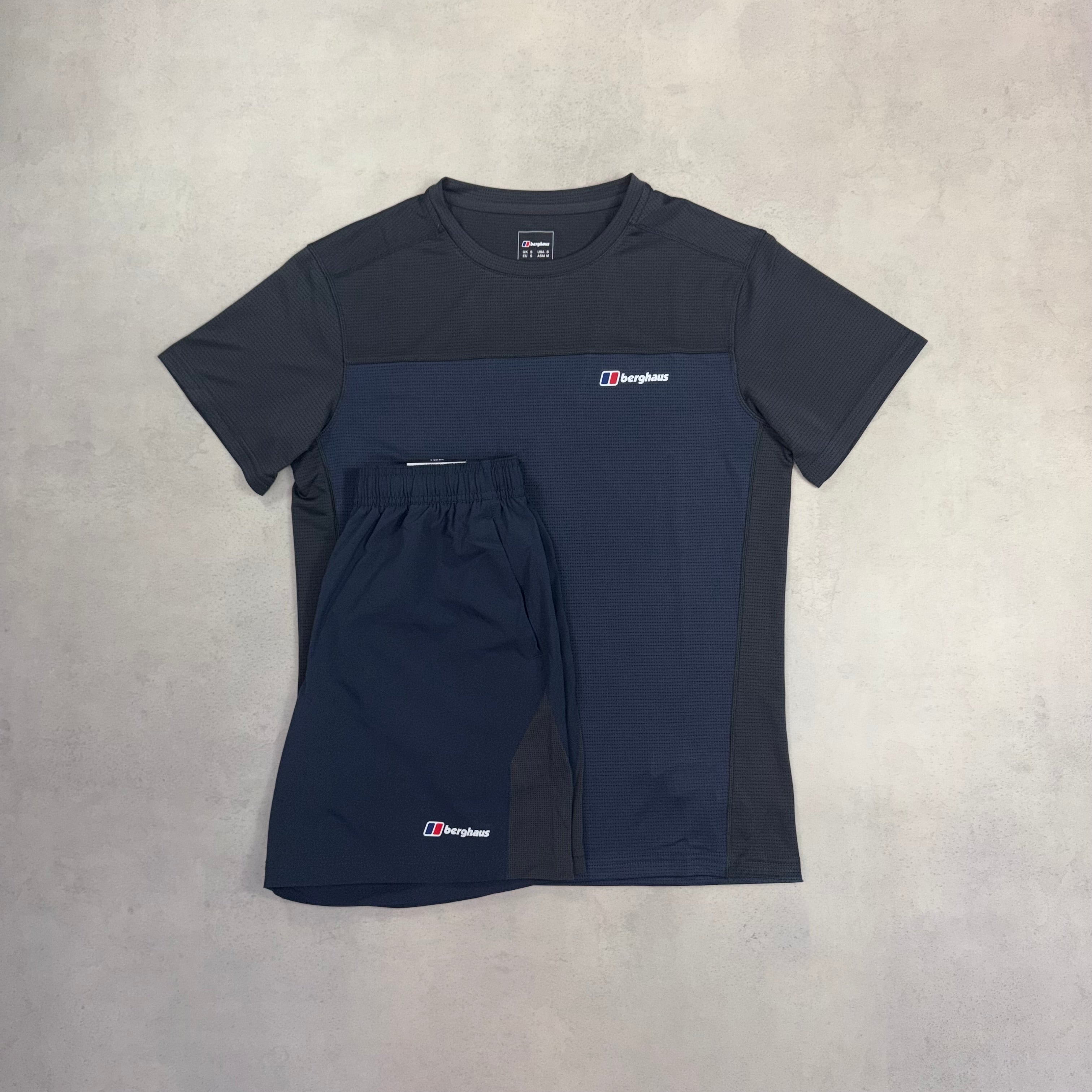 Berghaus 24/7 Explorer T-Shirt - Grey/Navy