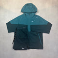 Nike Mineral Teal Windrunner & Flex Stride Shorts Duo Set