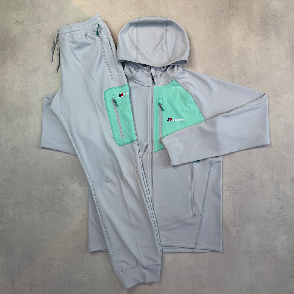Berghaus Grey/Mint Pavey Hoodie & Pants Tracksuit