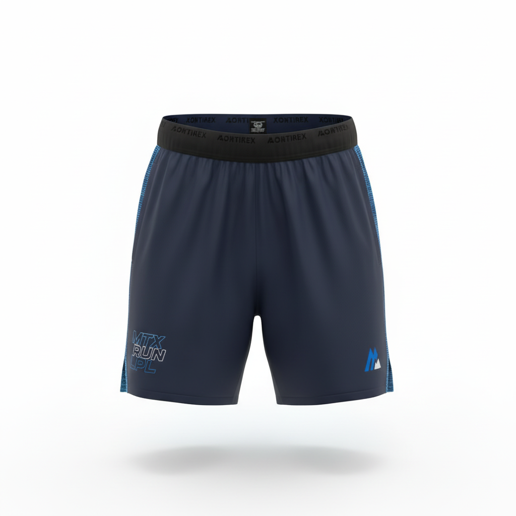 Montirex x LPL Run City Shorts - Navy/Blue